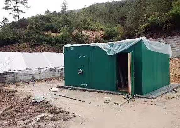 单县露天如何存放爆破线放炮线等爆破器材？